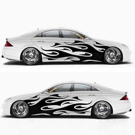 Flame Body, Sticker Product, Car Sticker Design, Car Wrapping, Vehicle Wrap, Van Wrap, Body Wrap, Art Pencils, Buy Car