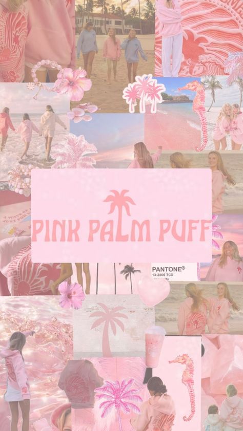 Pink palm puff!!! Please like this!!!!!! #pinkpalmpuff #plslike #pink #preppy Pink Preppy, Cute Wallpapers, The Balm, Iphone Wallpaper, Merry Christmas, Lily, Collage, Pink, Christmas