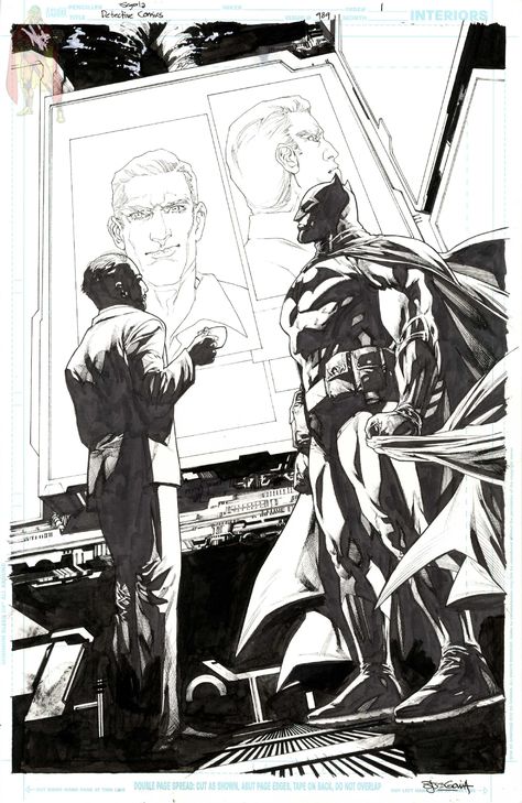 Detective Comics issue 989 page 1 by Stephen Segovia  Original Comic Art - W.B. The New Teen Titans, The Bat Man, Dc United, Bob Kane, George Perez, Comic Book Pages, Dc Comics Artwork, Batman Universe, Tim Drake