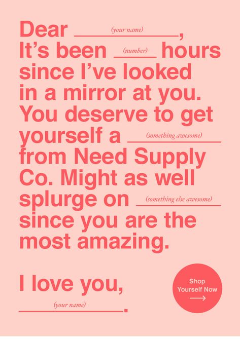 Great Valentine's Email Example: Need Supply Co. Email Layout, Email Marketing Design Inspiration, Email Newsletter Design, Email Design Inspiration, Publicidad Creativa, Graphics Layout, Email Marketing Design, Typography Layout, Newsletter Design