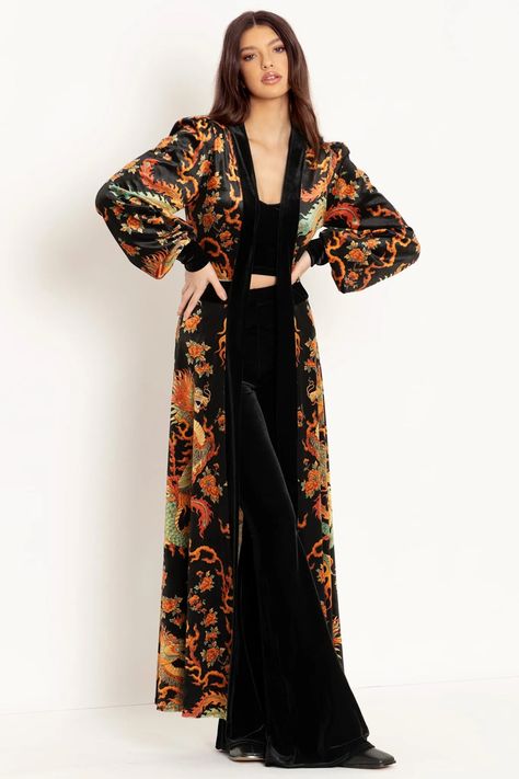 Dragon Half, Half Dragon, Trendy Date Night Outfit, Velvet Maxi, Black Milk Clothing, Velvet Leggings, Arab Fashion, Gathered Sleeves, Next Clothes