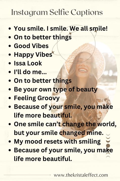 Selfie Normal Captions For Instagram, Happy Selfie Captions, Selfie Captions Instagram Simple Happy, May Captions, Instagram Selfie Captions, Smile Captions Instagram, Best Captions For Selfies, Sunday Captions, On To Better Things