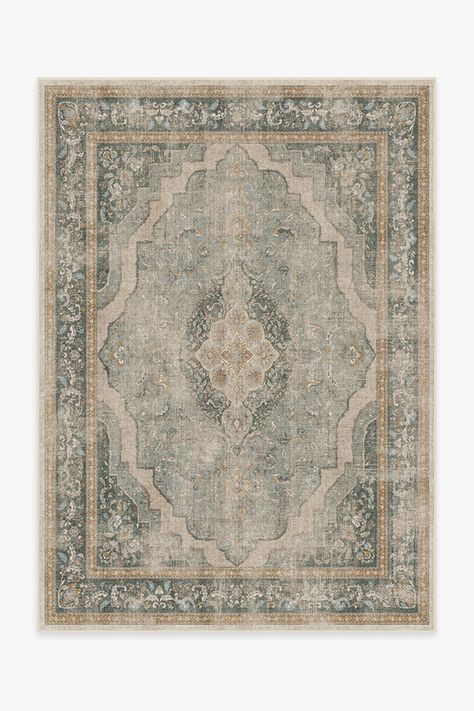 Ruggable Adeline Natural Sage, Edwardian Hallway, Sage Rug, Coral Rug, Fireplace Room, Rug Patterns, Ruggable Rug, Chenille Rug, Flat Woven Rug