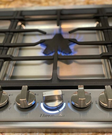 Thermador Gas Cooktop, Thermador Cooktop Gas, Gas Countertop Stove, Wolf Gas Cooktop, Gas Cooktops In Kitchen, Thermador Cooktop, Wolf Cooktop, Thermador Range, Thermador Kitchen