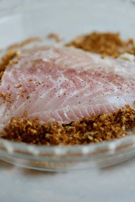 This Crispy Oven Baked Grouper recipe checks all of the boxes; this oven baked fish is quick, easy, fuss-proof, foolproof, and every last bite of the fish is pure crunchy, flaky, deliciousness! #dinner, #dinnerrecipes, #easydinner, #easyrecipes, #fish, #healthyrecipes, #sundaysupper Grouper Recipe, Baked Grouper, Grouper Recipes, Oven Baked Fish, Easy Oven, Baked Fish, Fish Fillet, Oven Baked, The Fish