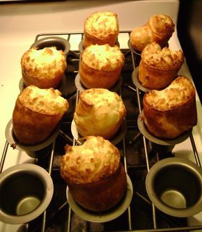 martha stewart popovers Martha Stewart Popovers, Popovers Recipes Martha Stewart, Popovers Recipes Easy, Popovers Recipes, Pop Overs, Easy Popovers, Popover Pan, Popover Recipe, Biscuits Recipes