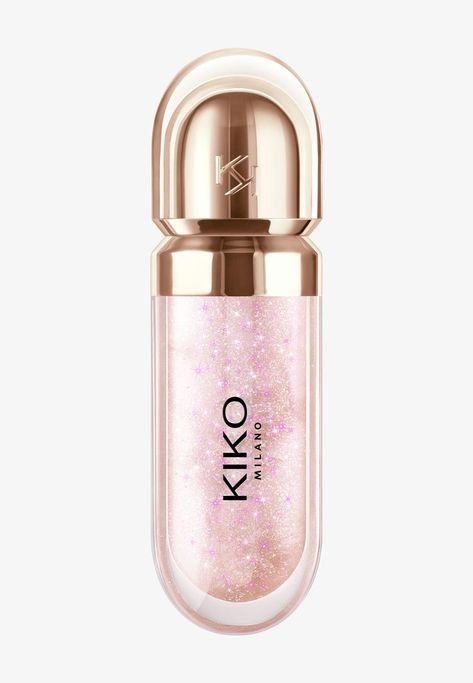 Lip Gloss Kiko, Kiko Milano Lipgloss, Kiko Gloss, Kiko Lipgloss, Gloss Kiko, Pink Wishlist, Glitter Lipgloss, Koleksi Makeup, Pink Gloss