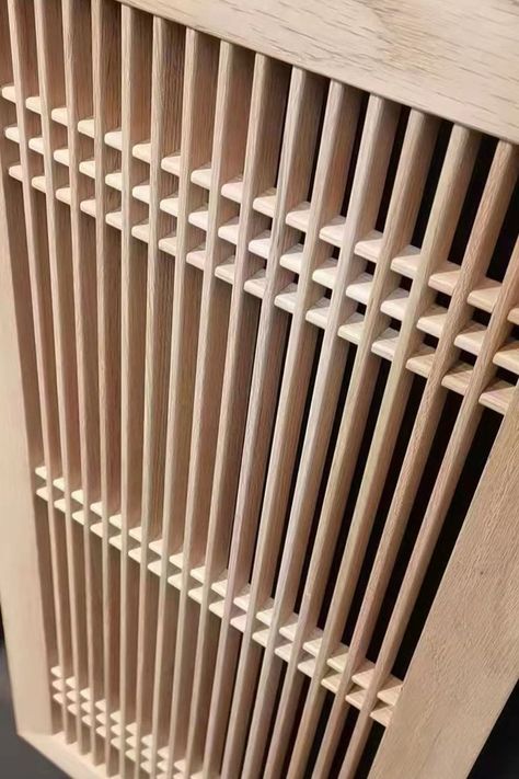 Japanese Partition Wall, Wood Screen Wall, Wood Divider, Timber Screen, Wooden Panel Design, Wall Cladding Interior, Timber Wall Panels, Wood Partition, Wall Partition Design