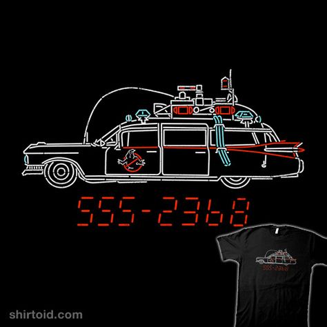 Who You Gonna Call? | Shirtoid #ecto1 #film #ghostbusters #movies #rocketman_art Who You Gonna Call, Ghostbusters Car, Ghostbusters T Shirt, Ghostbusters Shirt, Ghostbusters Tshirt, Ghostbusters Movie, Cricut Baby, The Real Ghostbusters, Ghost Busters