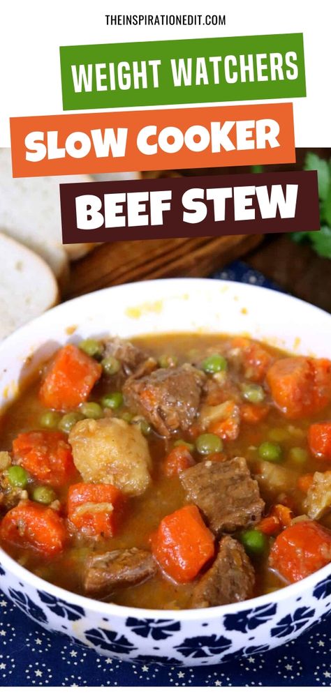 Weight Watchers Beef Stew Crock Pot, Low Calorie Stew, Weight Watchers Beef Stew, Best Stew, Carrot Parsnip, Weight Watchers Meals Dinner, Crockpot Recipes Beef Stew, Slow Cooker Beef Stroganoff, Crockpot Stew