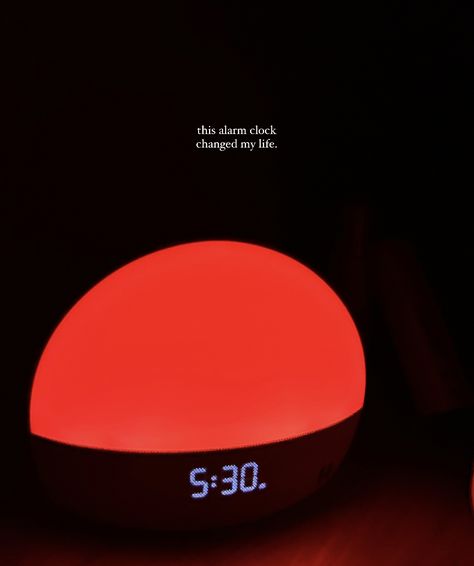 Rise and shine with the Hatch Alarm Clock! 🌞⏰ This stylish clock is designed to wake you up gently with its gradual light and soothing sounds. Experience a peaceful morning routine and start your day off right! Don't miss out on the incredible features: customizable alarms, white noise options, and even a sunrise simulator. 🌤️😴 💤 #HatchAlarmClock #WakeUpGently #SleepWellLiveWell #BedroomEssentials #SmartAlarmClock #MorningRoutine #SleepBetter #SunriseSimulator #WhiteNoise #PeacefulMornings Wake Up Early Aesthetic Clock, Hatch Sunrise Alarm, 5am Alarm Clock Aesthetic, 5 30 Am Clock, 5:30 Am Alarm Clock Aesthetic, Hatch Alarm Clock Aesthetic, Hatch Alarm Clock, Alarm Clock Aesthetic, Hatch Alarm