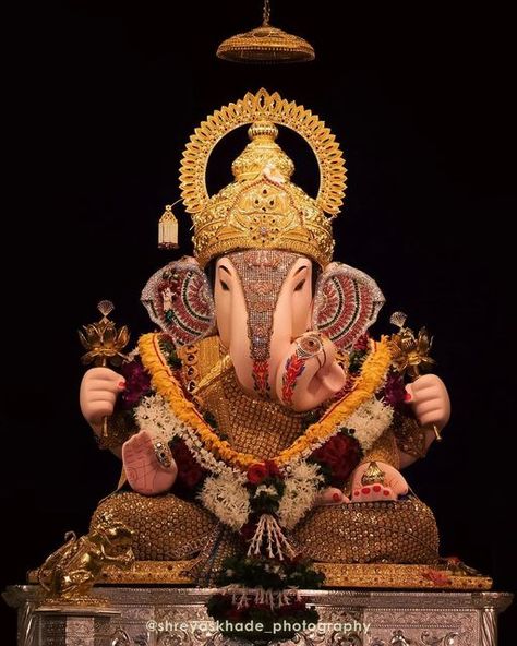 Dagdusheth Ganpati Hd Images, Ganpati Hd Wallpaper, Saibaba Wallpapers, Dagdusheth Ganpati, Ganesha Wallpaper, Bappa Photo, Photos Of Ganesha, Wallpaper God, Ganesh Ji Images