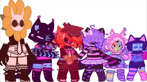 Weirdcore Gacha Oc, Weirdcore Gacha, Gacha Hacks, Oc Creator, Weird Core, Gacha Ocs, Do Cute, Dreamcore Weirdcore, Club Outfit Ideas