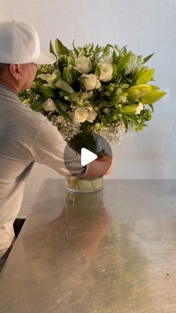 FLORAL DESIGN & WORKSHOP 🇺🇸🇵🇭 on Instagram: "Embrace the elegance of nature with a blend of lilies and roses.
.
.
. 
#freshdaily #flowerpower" Lily Arrangement, Lilies And Roses, Design Workshop, Floral Arrangements Diy, Flower Power, Floral Arrangements, Flower Arrangements, Floral Design, Roses