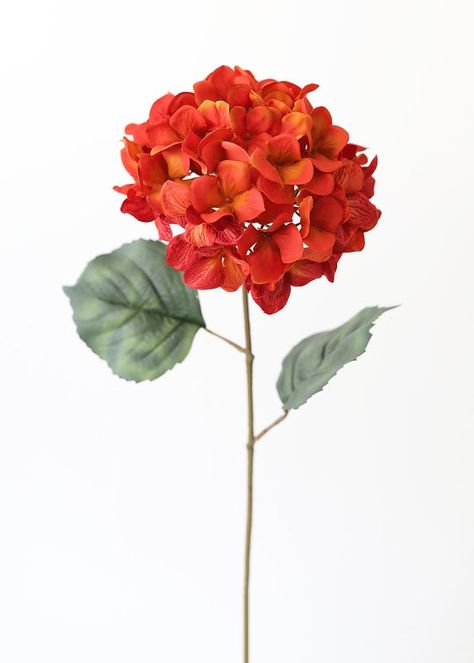 Pink Carnation Stem | Shop Artificial Flowers at Afloral.com Orange Hydrangeas, Fall Flower Wedding Bouquets, Fake Hydrangeas, Fall Orange, Christmas Garlands, Autumn Orange, Artificial Plants Outdoor, Silk Hydrangeas, Flower Guide