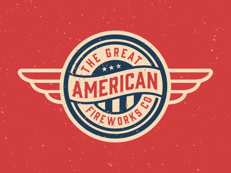 Patriotic Logo Set by Patrick Carter #Design Popular #Dribbble #shots Veteran Logo, American Logo, Outdoor Logos, Retro Logo Design, Apparel Branding, Outdoor Clothing Brands, Graphic Design Blog, Photography Logo Design, Retro Logos