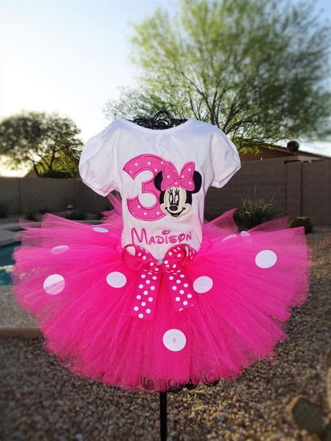 Personalized Minnie Mouse tutu outfit Disney tutu | Etsy Minnie Mouse Tutu Outfit, Tutu Minnie, Disney Tutu, Minnie Mouse Tutu Dress, Princess Tutu Dresses, Minnie Mouse Birthday Outfit, Minnie Mouse Tutu, Bolo Minnie, Birthday Tutu Outfit