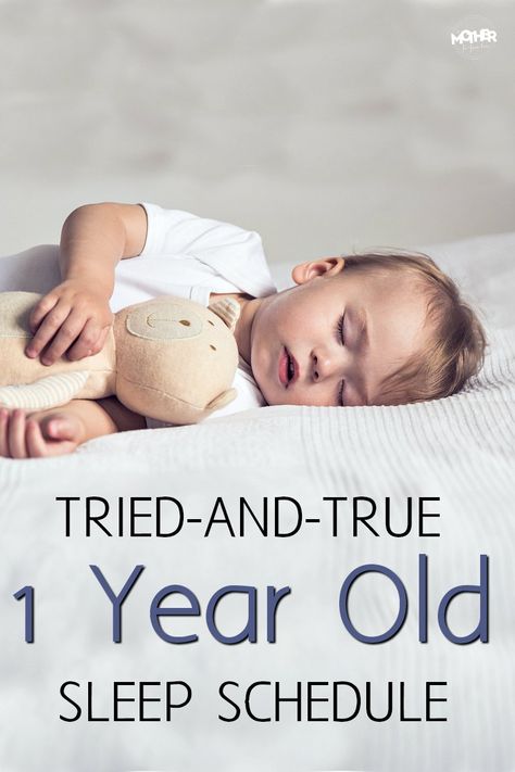 Want a 1 year old sleep schedule that'll help your little one stay rested and happy? Try this! via @momfarfromhome Baby Food 1 Year, 11 Month Old Baby, Gentle Sleep Training, Sleep Training Methods, Baby Routine, Toddler Schedule, Baby Schedule, Baby Sleep Schedule, Sleep Training Baby