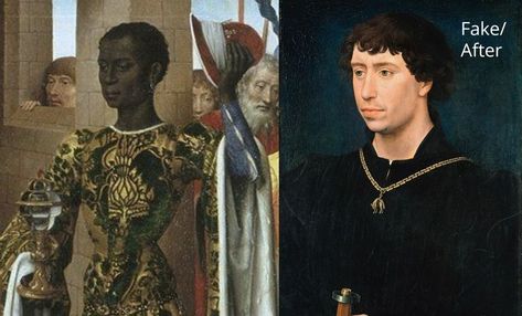 Black Nobility, Duke Of Burgundy, Moorish Art, Black Buddha, Royal Family Portrait, African American History Facts, Black Kings, Black King And Queen, Fake Images