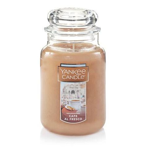 Apple Parfait, Yankee Candle Jars, Yankee Candle Scents, Candle Types, Candle Shades, Outdoor Cafe, Pumpkin Apple, Jar Candles, Large Jar