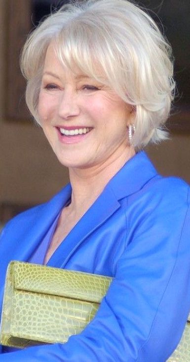 90+ Best Hairstyles for 60 Year Old Woman with Fine Hair | Hair styles for women over 50, Bob ... #weddinghairstyles #hairstyles Helen Mirren Hair, 60 Year Old Hairstyles, Short Hairstyles Over 50, 60 Year Old Woman, Chic Short Hair, Old Hairstyles, Mom Hairstyles, Haircut For Older Women, Helen Mirren