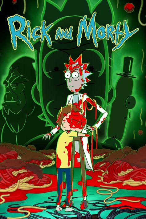 Rick and Morty (2013) tv series poster Watch Rick And Morty, Rick E Morty, Rick And Morty Season, Rick And Morty Poster, Morty Smith, Arte Grunge, Rick Sanchez, Rick Y Morty, Karl Urban