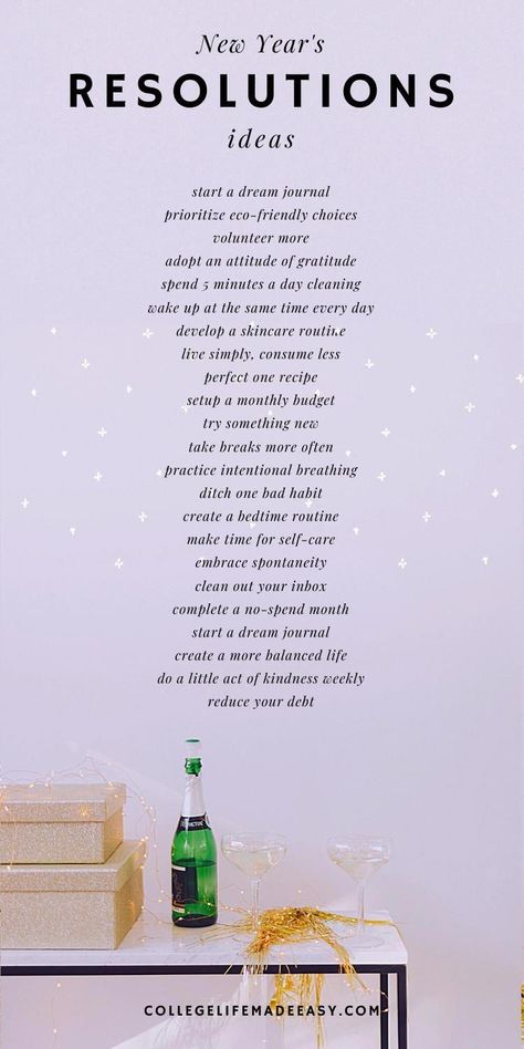 The best New Year's resolutions are the ones you can actually keep. Discover small, meaningful, and (most importantly) doable goals for the upcoming year. New Year To Do List Good Ideas, How To Make New Year Resolutions, Achievable New Years Resolutions, How To Set New Years Resolutions, New Year's Resolution Ideas, New Resolutions Ideas, New Years List Goal Settings, Newyear Resolution Ideas, New Year Things To Do