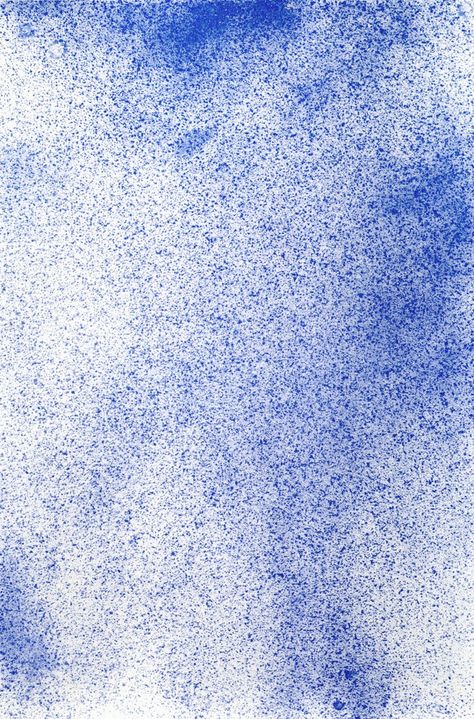 Yves Klein, Cosmogony of the Rain Grainy Paper Texture, Blue Grainy Background, Spray Background, Rain Texture, Rain Graphic, Blue Paper Texture, Rain Pattern, Blue Overlay, Texture Ideas