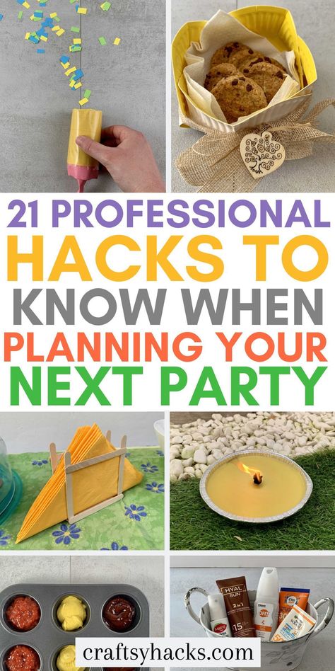 Hosting Outdoor Party Tips, Dollar Store Party Ideas, Backyard Party Hacks, Easy Outdoor Party Decorations, Outside Party Ideas For Adults Backyards, Outdoor Hosting Ideas, Party Hacks Outdoor, Party Decorating Hacks, Dollar Tree Party Hacks