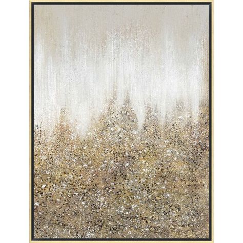 Ivory Palette, Silver Wall Art, Glitter Wall Art, Large Framed Art, Silver Wall, Glitter Wall, Glitter Canvas, Glitter Art, Abstract Canvas Wall Art