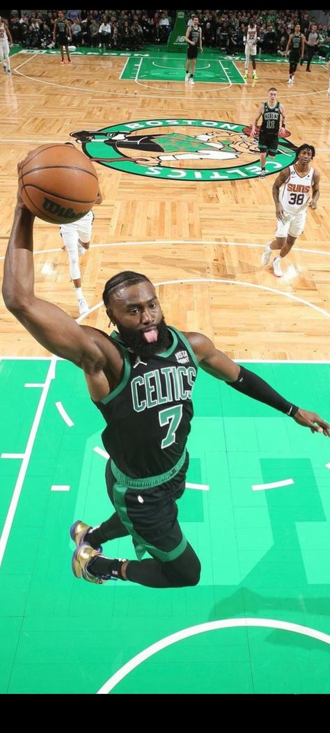 Jaylen Brown Wallpaper, Boston Celtics Players, Nba Pics, Jaylen Brown, Browns Fans, Room Prints, Boston Sports, James Brown, Brown Wallpaper