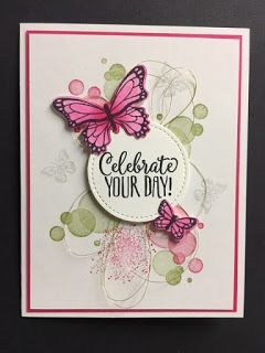 My Creative Corner!: Butterfly Gala, Hello Cupcake, Beauty Abounds, Birthday Card, 2019 Stampin' Up! Occasions and Sale-a-Brations, Rubber Stamping, Handmade Cards Cupcake Costume, Birthday Butterfly, Hello Cupcake, Butterfly Card, Handmade Stamps, Creative Corner, Up Book, Butterfly Cards, Stamping Up Cards