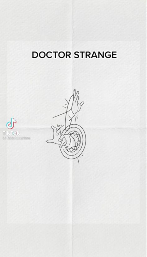 Dr Strange Tattoo Ideas, Dr Strange Tattoo, Doctor Strange Tattoo Ideas, Scarlet Witch Tattoo Minimalist, Minimal Marvel Tattoo, Marvel Tattoos Minimalist, Marvel Decor, Marvel Paintings, Avengers Tattoo