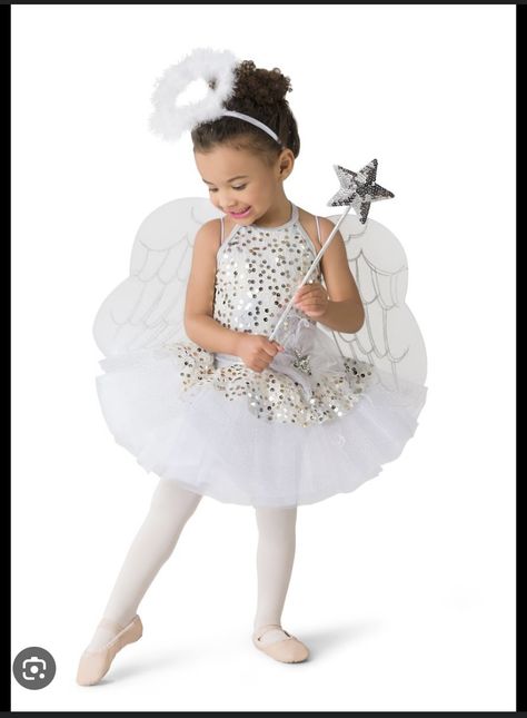 Star Headpiece, Dance Contemporary, Baby Blessing Dress, Stars In Your Eyes, Angel Halo, Baby Ballet, Blessing Dress, Ballerina Costume, Ballerina Outfit