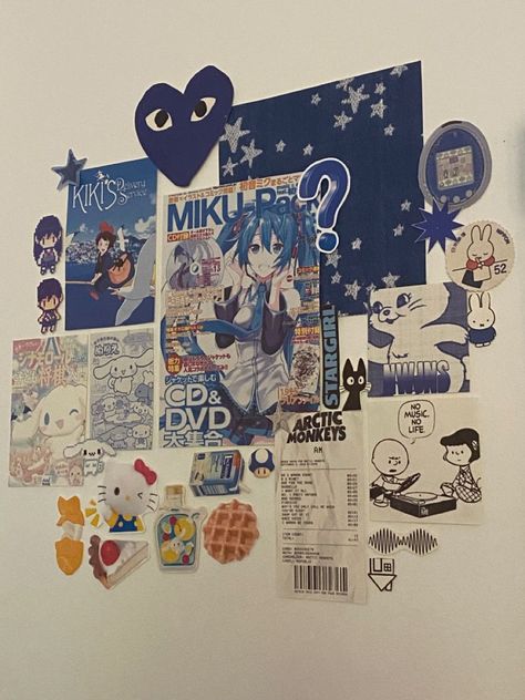 Cute Ghibli Wallpaper, Cute Ghibli, Foto Muro Collage, Ghibli Wallpaper, Wall Decor Blue, Otaku Room, Dorm Room Ideas, Room Redesign, Pinterest Room Decor