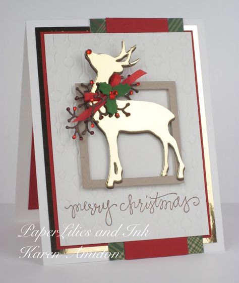 Reindeer Cards, Winter Karten, Christmas Card Images, Reindeer Card, Fun Christmas Cards, Unicorn Christmas, Christmas Card Inspiration, Impression Obsession, Homemade Christmas Cards