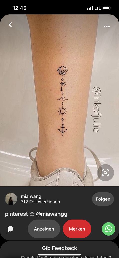 Sea Anchor Tattoo, Small Cruise Ship Tattoo, Cruising Tattoo Ideas, Naval Tattoos For Women, Small Beachy Tattoos For Women, Anker Tattoo For Women, Cruise Ship Tattoo, Cruise Tattoo Ideas, Hana Tattoo