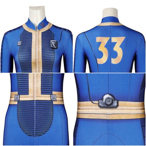 🔥Fallout Vault 33 Lucy Cosplay Costume Women's Jumpsuit #Takerlama 👄$48.90, Free shipping now, shop it. 👉https://www.takerlama.com/products/fallout-vault-33-lucy-cosplay-costume-womens-jumpsuit-takerlama?VariantsId=61834 #fallout #vault #Fallout76 #cosplaygirl #halloweencostume Sesame Street Halloween Costumes, Lucy Cosplay, Fallout Costume, Vault Dweller, Talladega Nights, Ricky Bobby, Your Cosplay, Bonnie N Clyde, Game Costumes