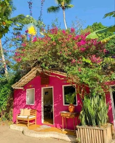 Italy House Exterior, Mexican House Exterior, Fairytale House, Minimalist Room, Pink Houses, Dream House Interior, Dream House Exterior, Small Balcony, Pretty House