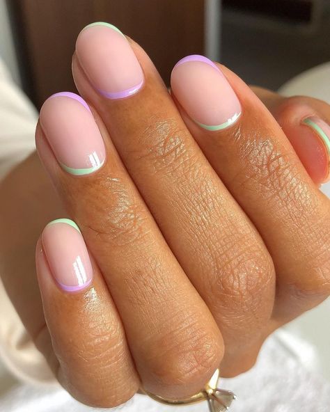 Nagellack Trends, Subtle Nails, Minimal Nails, Cute Gel Nails, Nagel Inspo, Cat Kuku, Nails 2024, Manicure Y Pedicure, Dream Nails