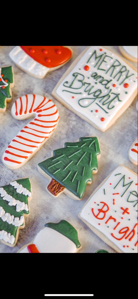 Cookies For Christmas, Decorate Cookies, Cookie Games, Tree Textures, Cookie Pie, Gel Food Coloring, Icing Recipe, Icing Cookies, Cookie Art