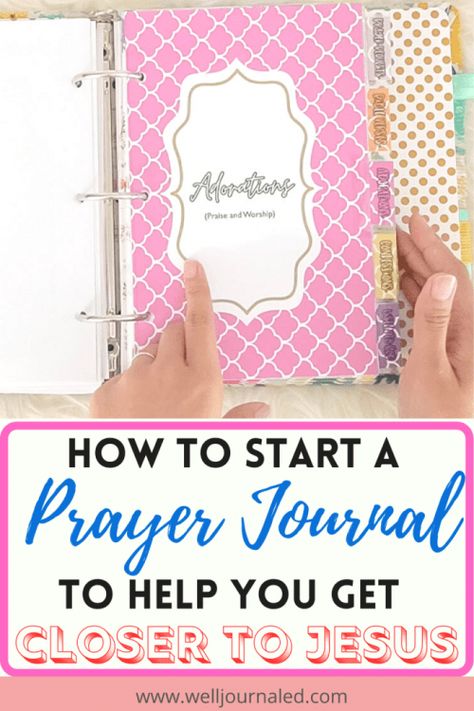 Prayer Binder Ideas Diy, Prayers Ideas, Prayer Binder Ideas, Diy Prayer Journal, Journaling For Beginners, Prayer Journal Template, Bible Notebook, Saints For Kids, Finding Faith