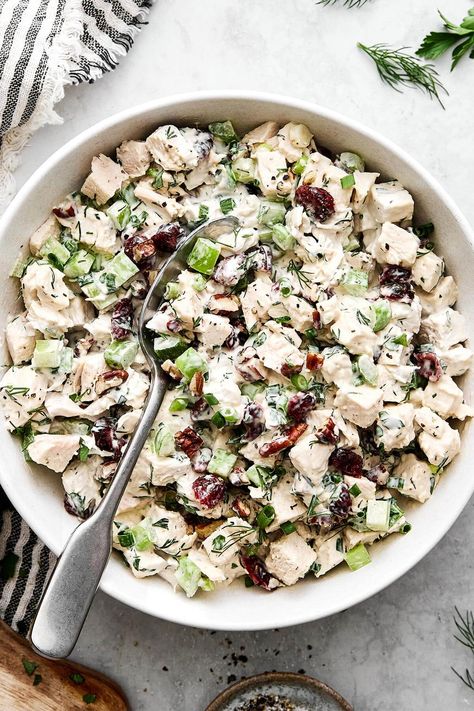 Turkey Lunch Ideas, Turkey Cobb Salad, Recipes For Leftovers, Downshiftology Recipes, Christmas Leftovers Recipes, Turkey Salad Recipe, Turkey Lunch, Packed Salad, Ground Turkey Meatballs