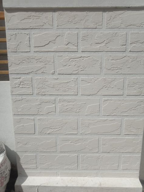 Stone work Elevation Wall Putty Texture Design, Putti Design For Wall, Textured Walls Exterior Elevation, Exterior Wall Texture Patterns Paint, Interior Wall Texture Design, Exterior Textured Wall Finishes, Exterior Wall Texture Patterns, Wall Putty Texture Design, Painting Tape Designs