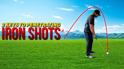 Iron Golf Swing Tips | 2 Keys to Penetrating Iron ShotsMagnifying GlassClose search results Angle Of Attack, Ravindra Jadeja, Best Iron, Club Face, Golf Irons, Golf Instruction, Test Cricket, Golf Lessons, Tiger Woods