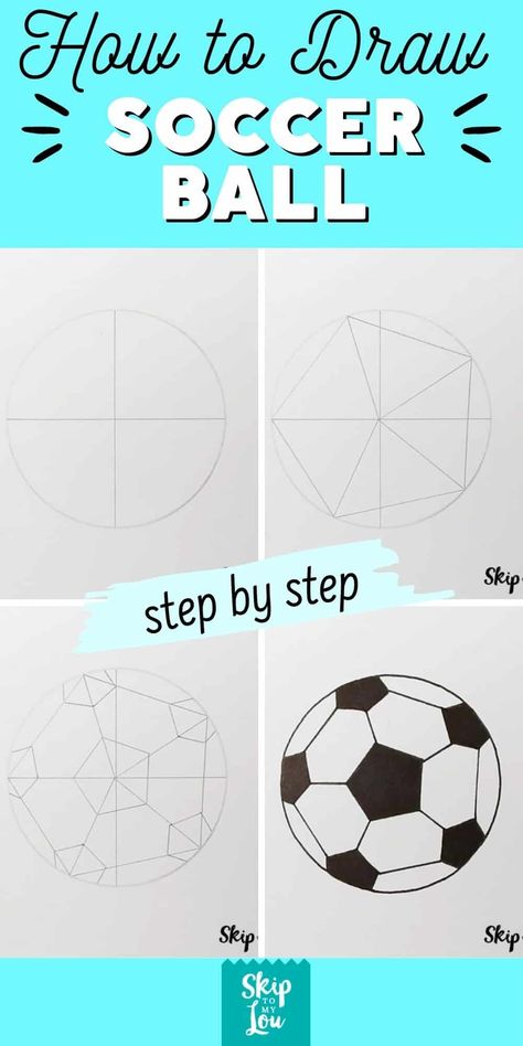 How to draw a Soccer Ball : 9-step effortless guide How To Draw A Soccer Ball, Draw A Soccer Ball, Art Pencil Set, Erasable Colored Pencils, Skip To My Lou, Communication Techniques, Ball Drawing, Sending Good Vibes, Stencil Templates