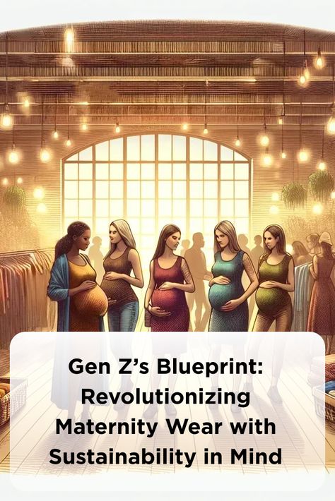 Gen Z’s Blueprint: Revolutionizing Maternity Wear with Sustainability in Mind Maternity Chic, Generation Z, Fashion Tag, Fashion Revolution, Sustainable Practices, Conscious Fashion, Gen Z, The Movement, Eco Fashion