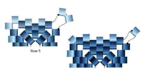 Instructions for making a beaded square box. Part 1. Beaded Square, Beaded Banners, Beadwork Designs, Beaded Boxes, Beading Techniques, Bead Weaving Patterns, Seed Bead Tutorial, Bead Stitching, Beaded Animals