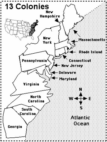 Colonial Activities, 13 Colonies Map, Classical Homeschool, Map Quiz, Teaching American History, 3rd Grade Social Studies, Thirteen Colonies, Social Studies Notebook, 4th Grade Social Studies