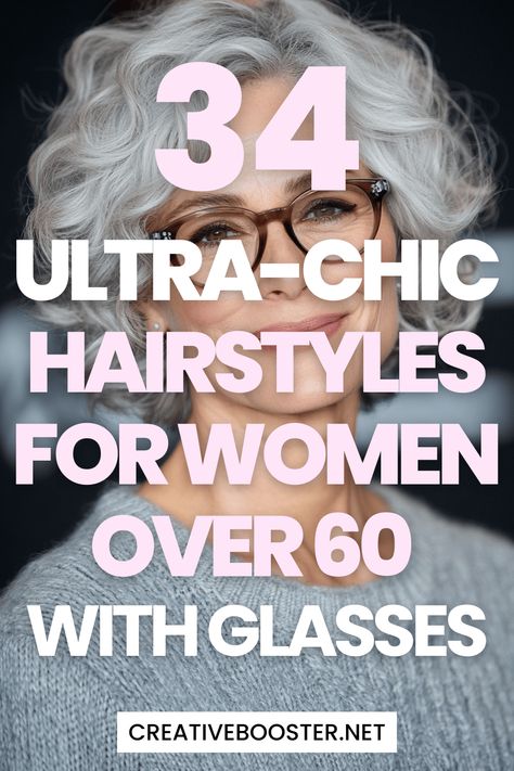 31 Super-Stylish Hairstyles for Women Over 60 with Glasses in 2025 – CreativeBooster Medium Bob With Bangs, Cool Haircuts For Women, Bangs And Glasses, Grey Hair And Glasses, Glasses For Round Faces, Older Women's Hairstyles, Glasses For Your Face Shape, Blonde Streaks, Over 60 Hairstyles